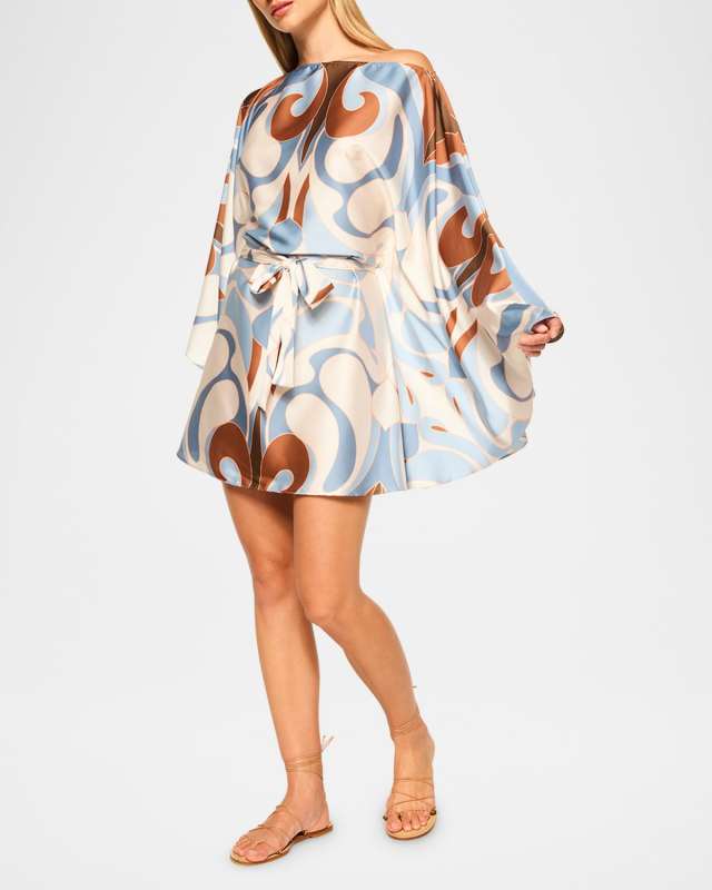 Twiggy Satin Mini Dress